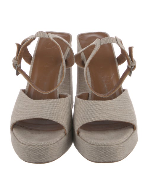Staud Canvas Slingback Sandals