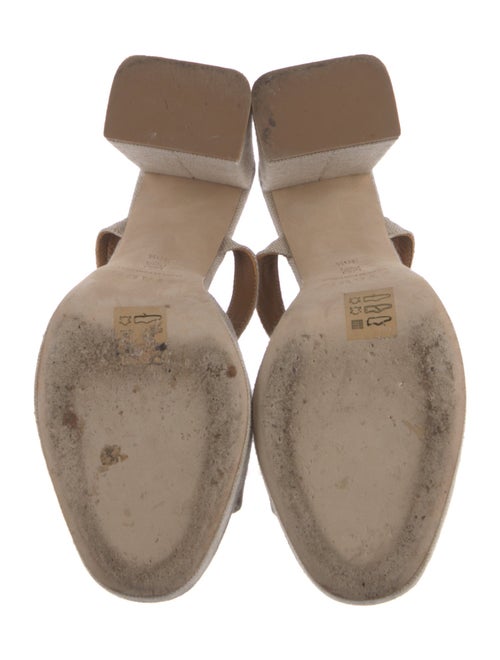 Staud Canvas Slingback Sandals