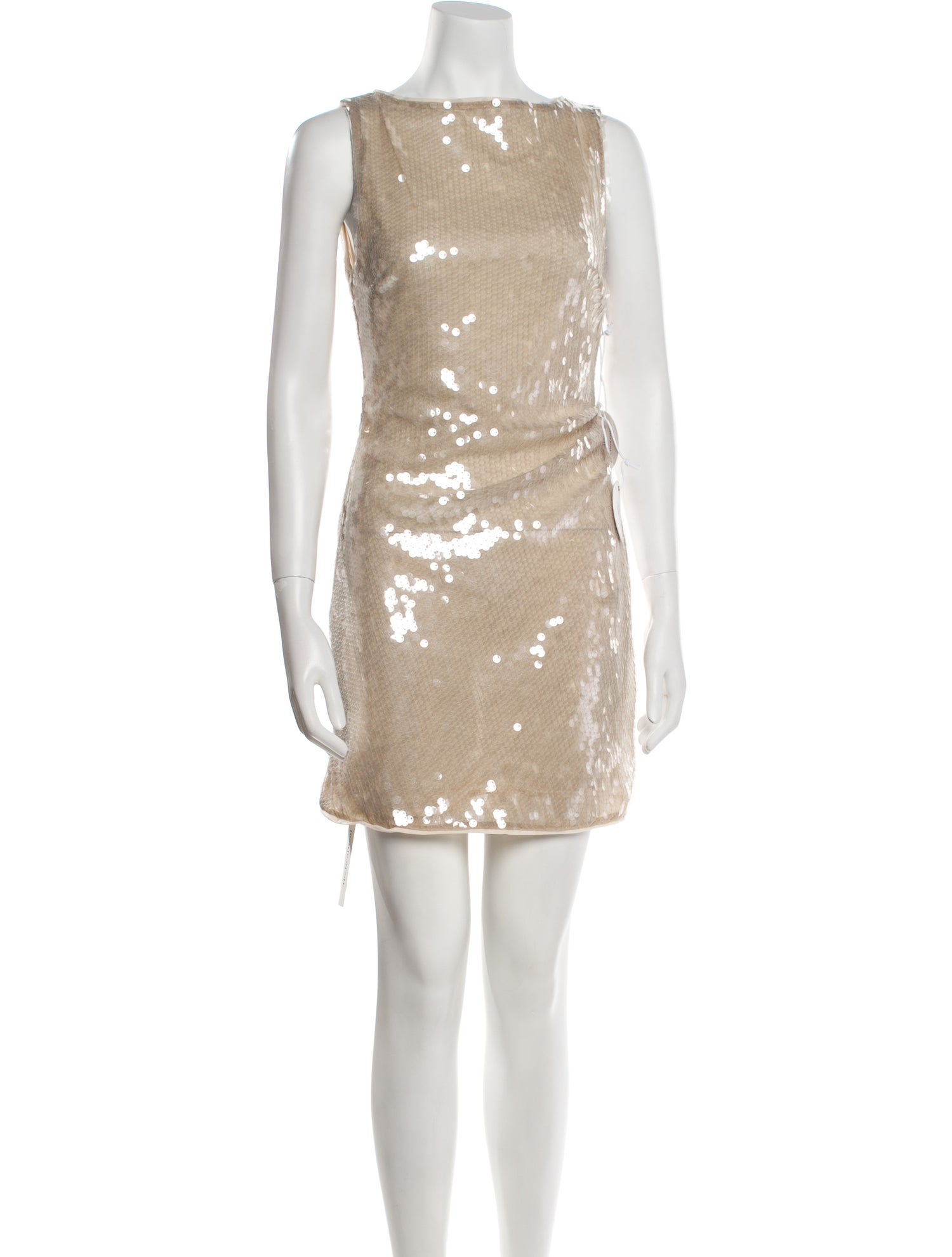 Staud Bateau Neckline Mini Dress w/ Tags