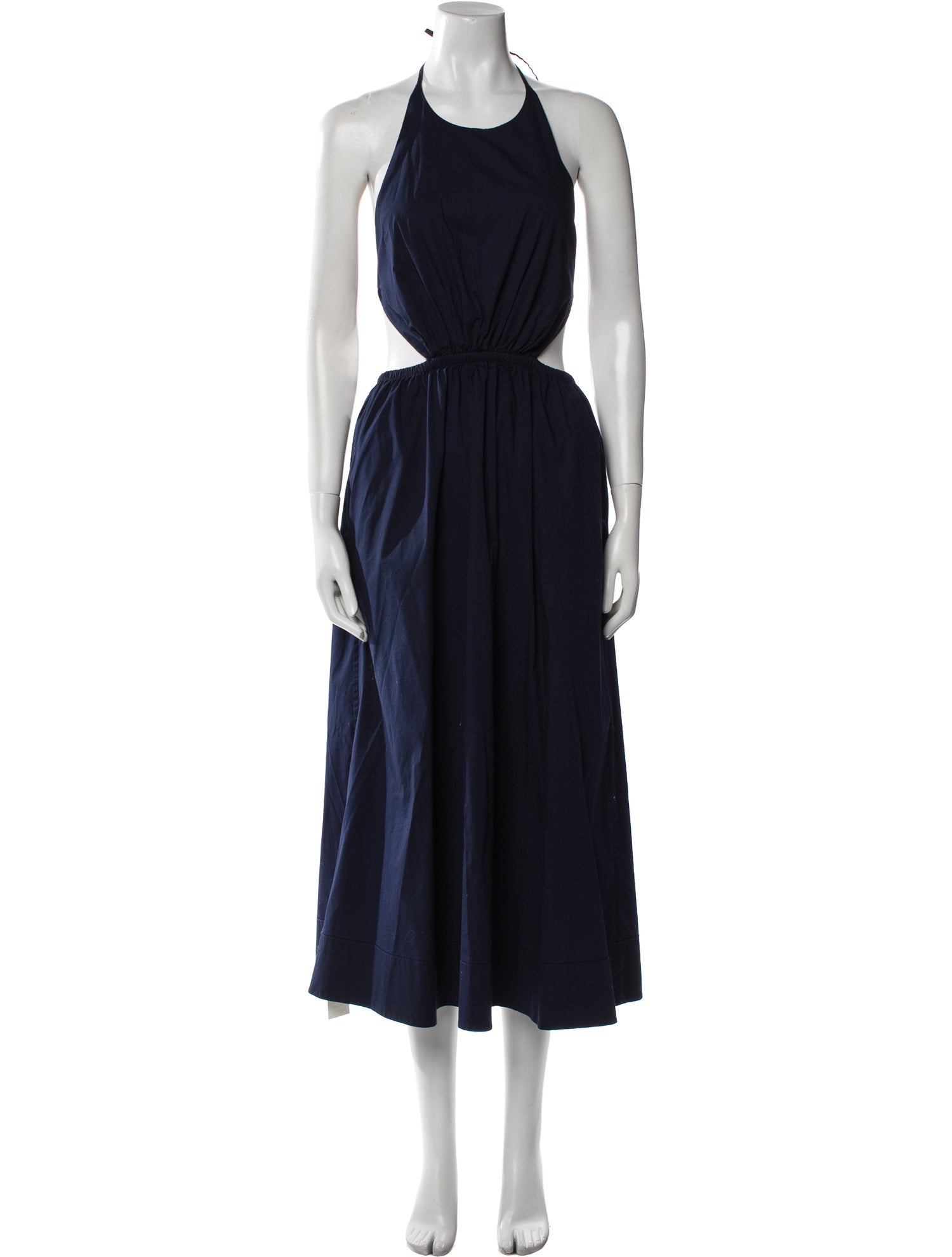 Staud Halterneck Long Dress