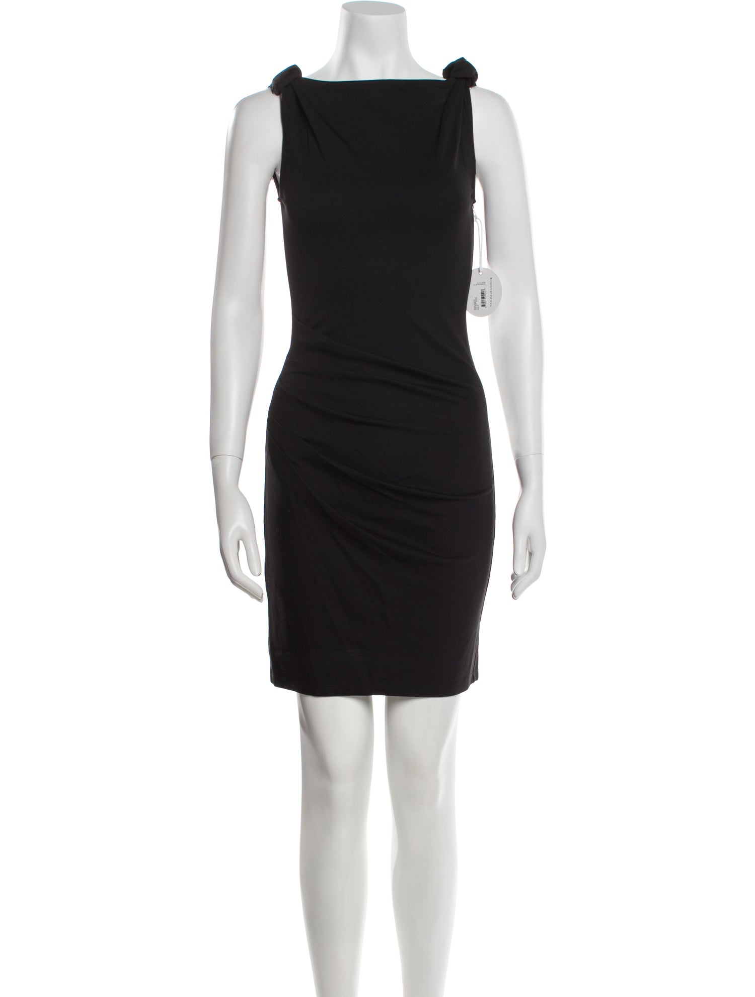 Staud Square Neckline Mini Dress