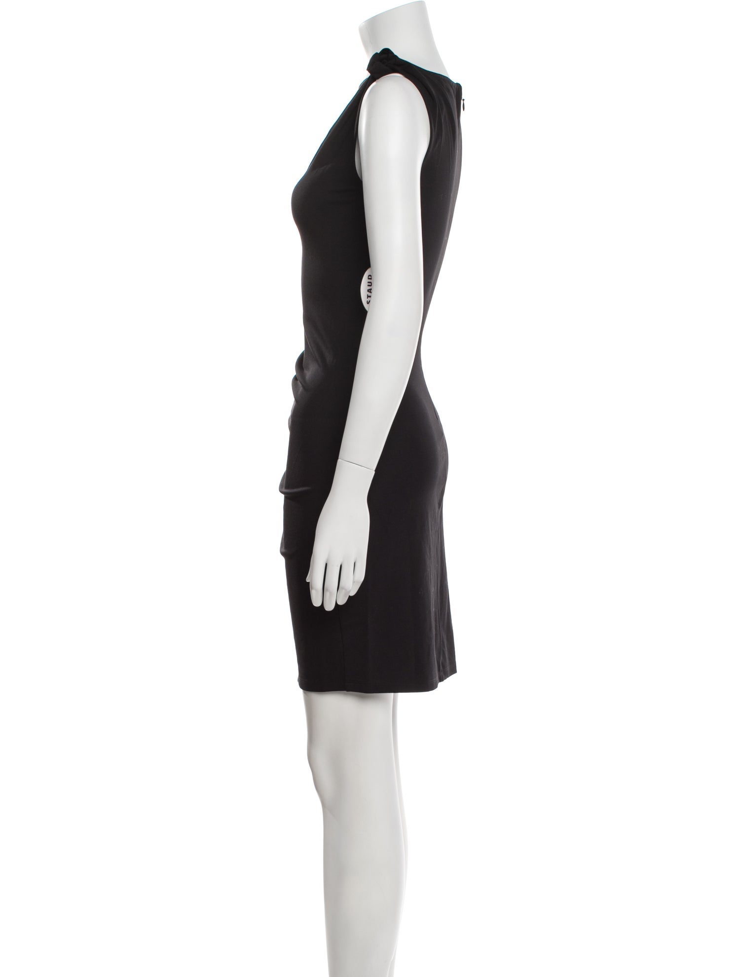 Staud Square Neckline Mini Dress