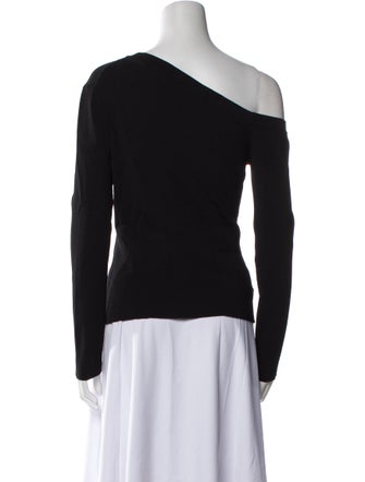 Staud Off-The-Shoulder Long Sleeve Top