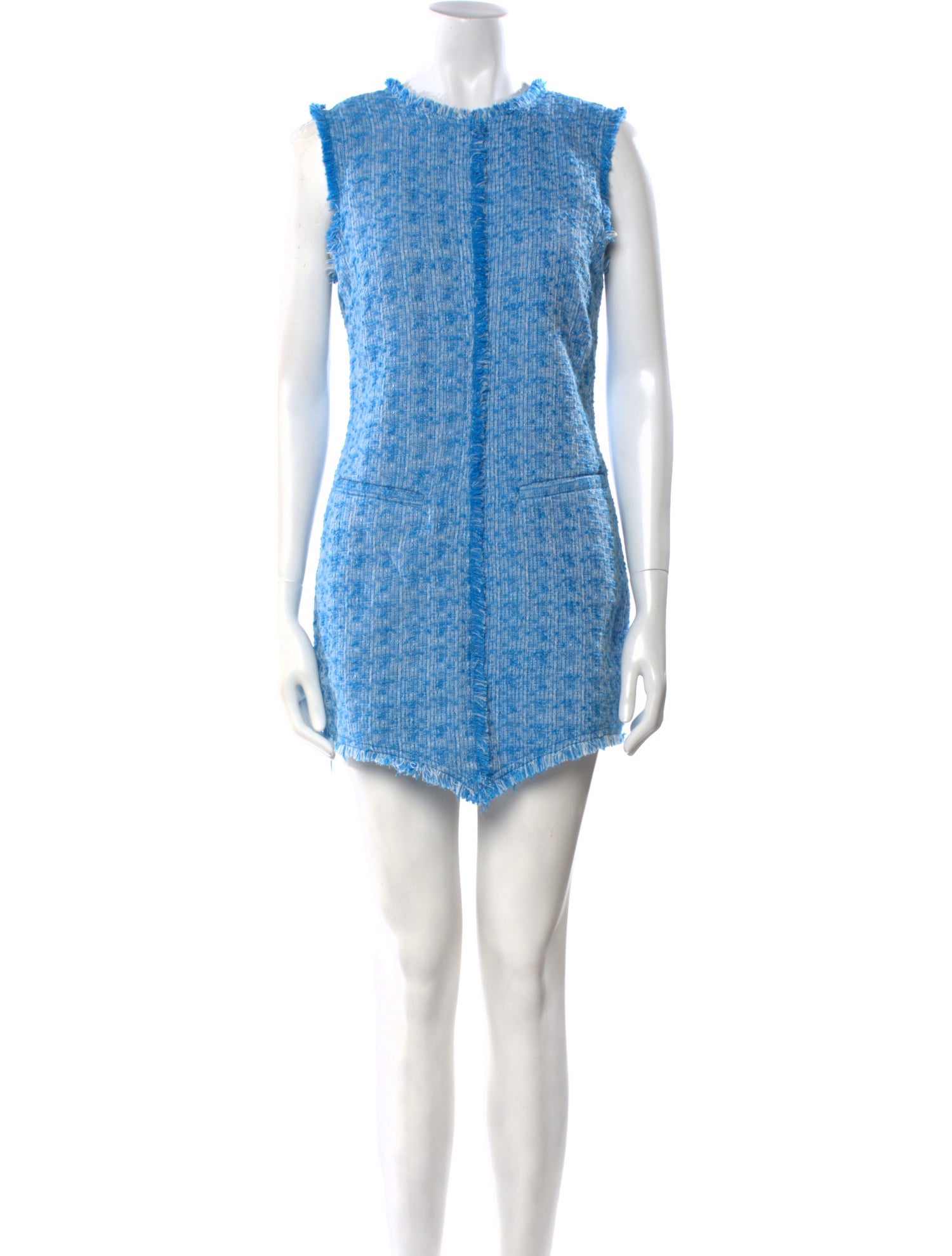 Staud Crew Neck Mini Dress