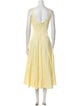 Staud Square Neckline Long Dress