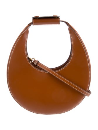 Staud Leather Top Handle Bag