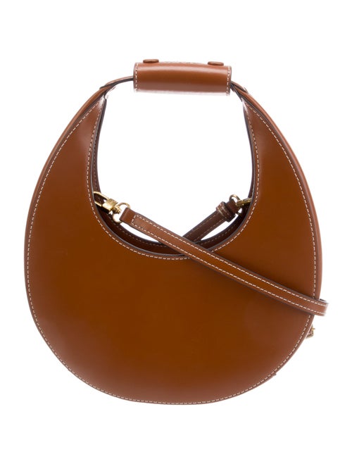 Staud Leather Top Handle Bag