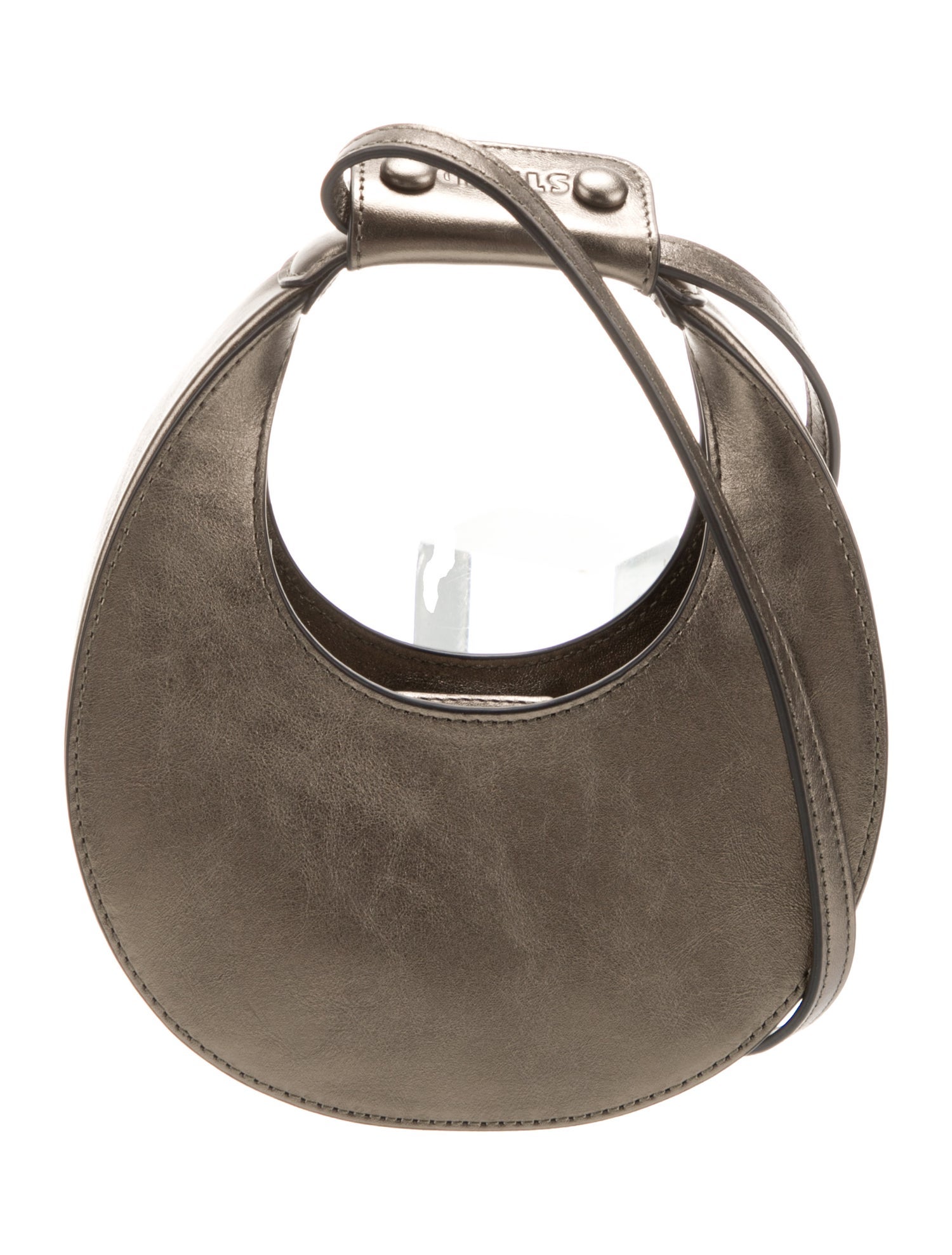 Staud Leather Top Handle Bag