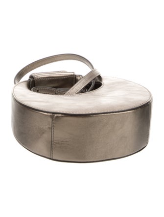 Staud Leather Top Handle Bag