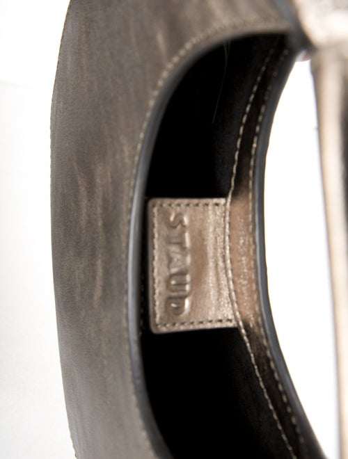 Staud Leather Top Handle Bag