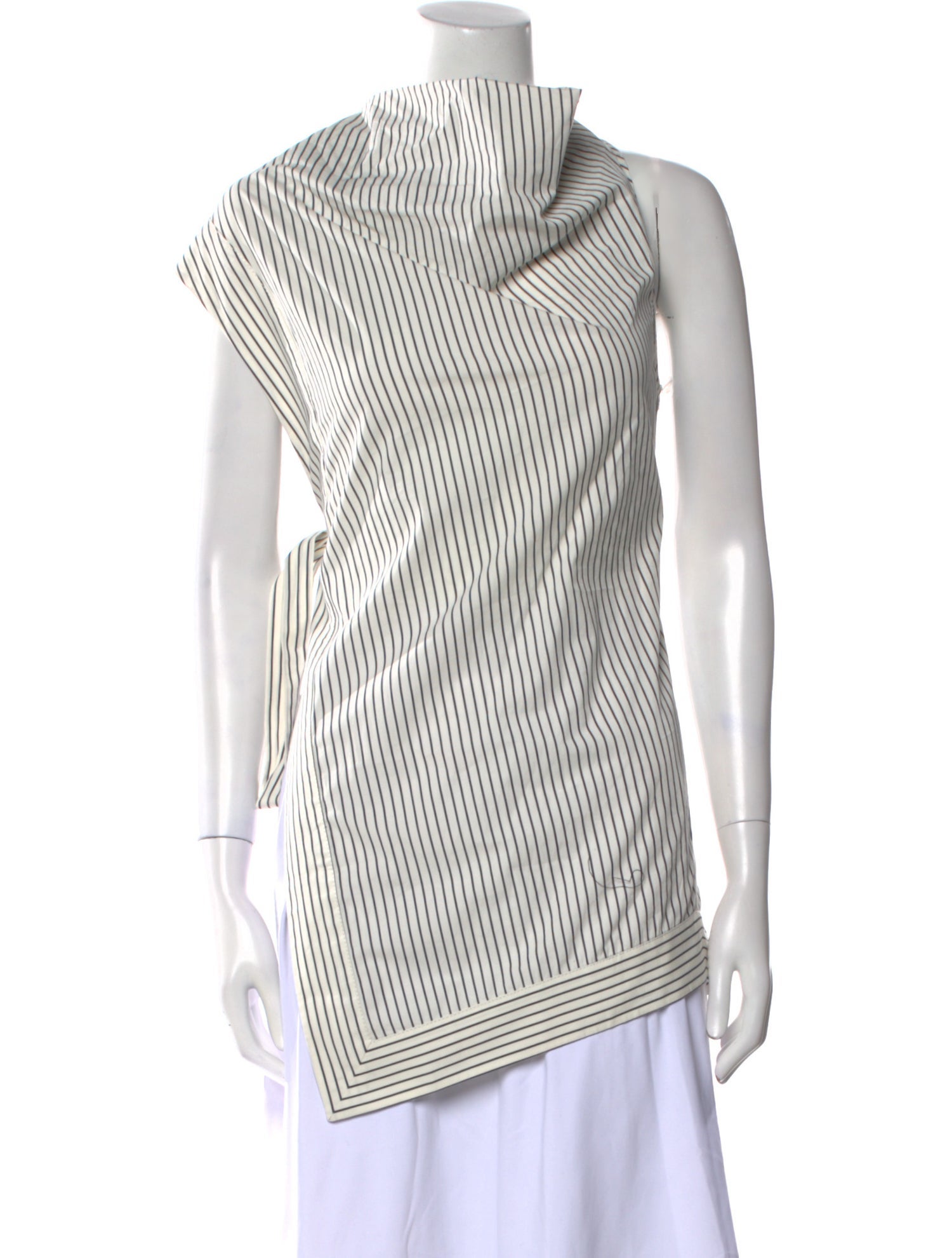 Staud Striped Mock Neck Tunic w/ Tags