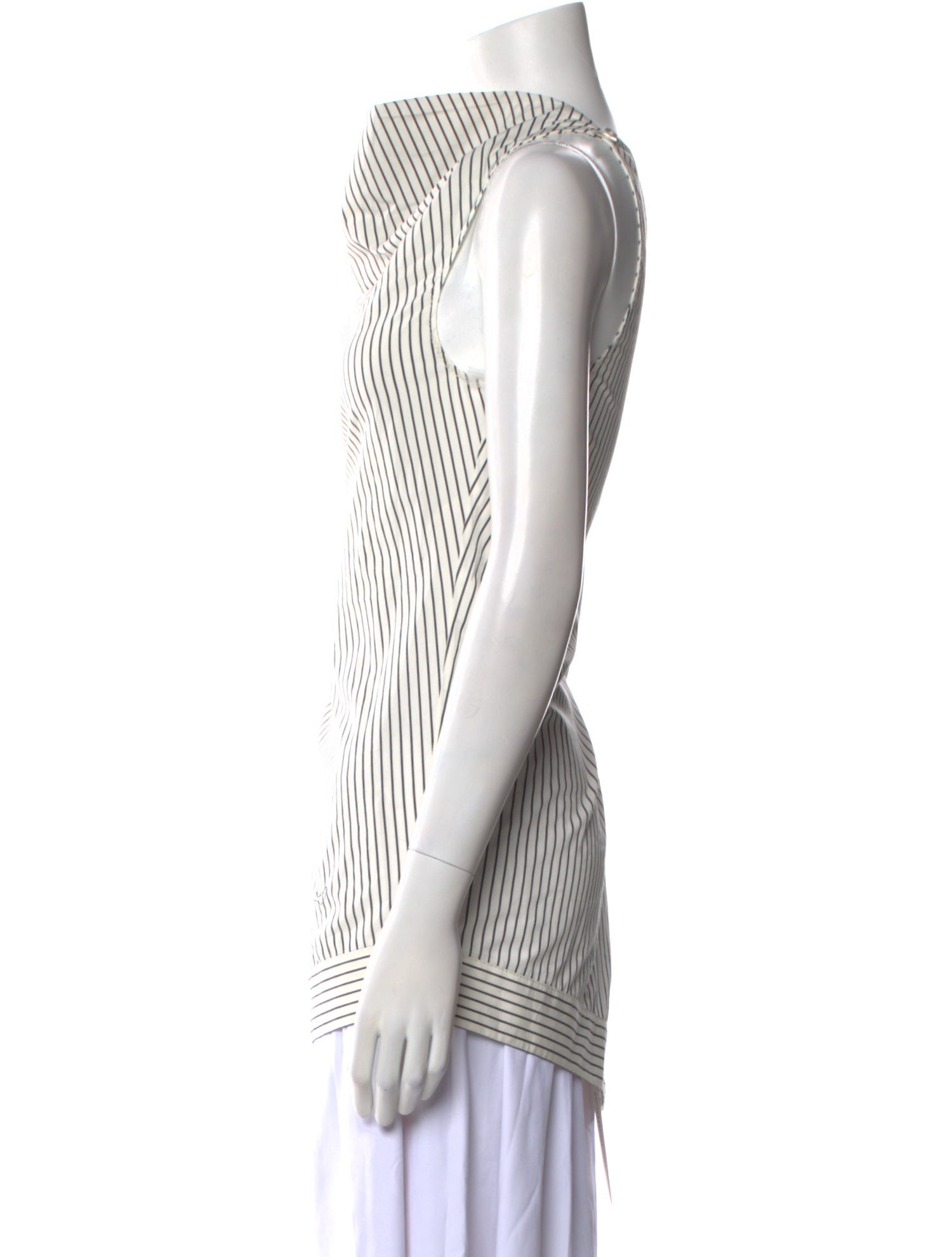 Staud Striped Mock Neck Tunic w/ Tags