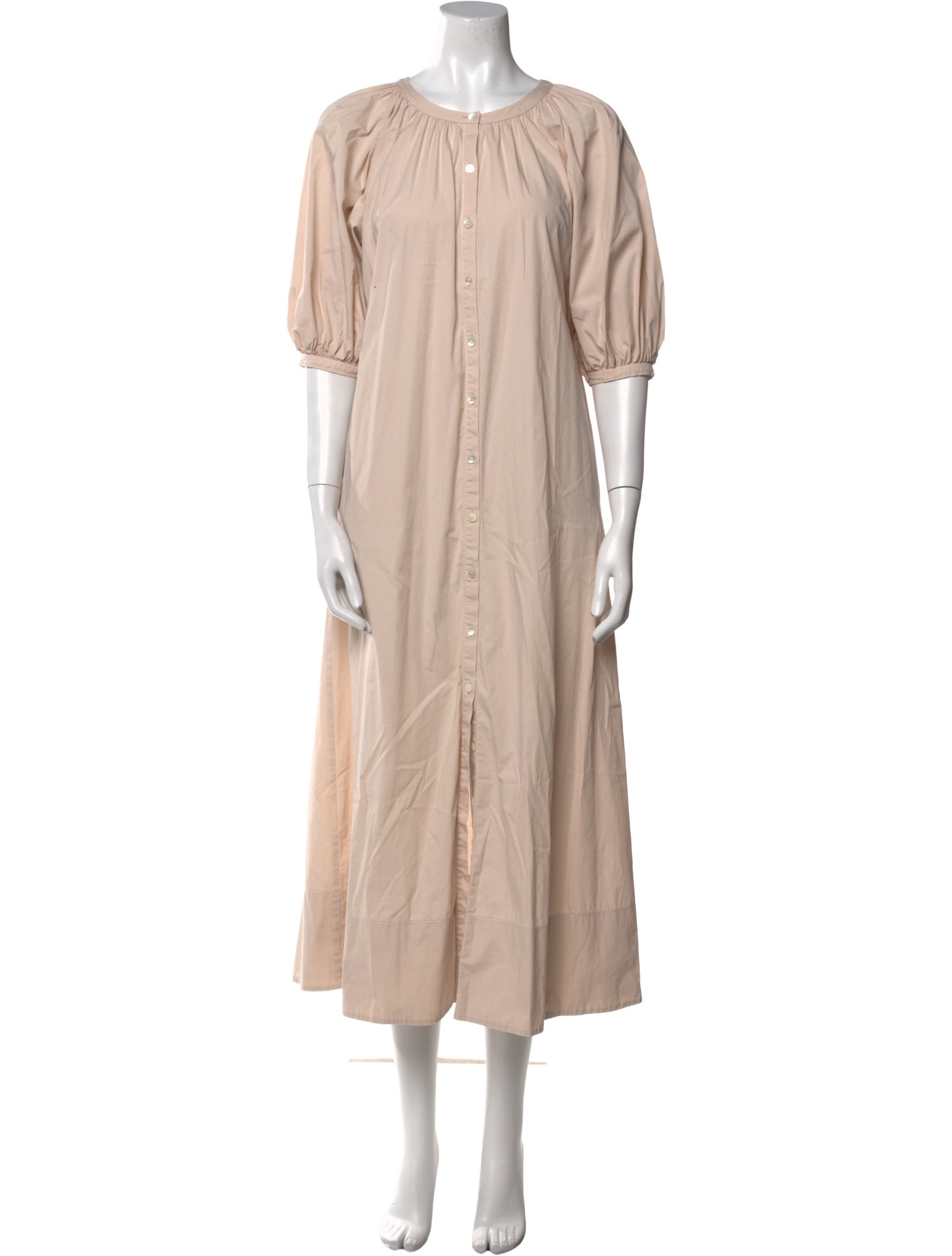 Staud Crew Neck Long Dress