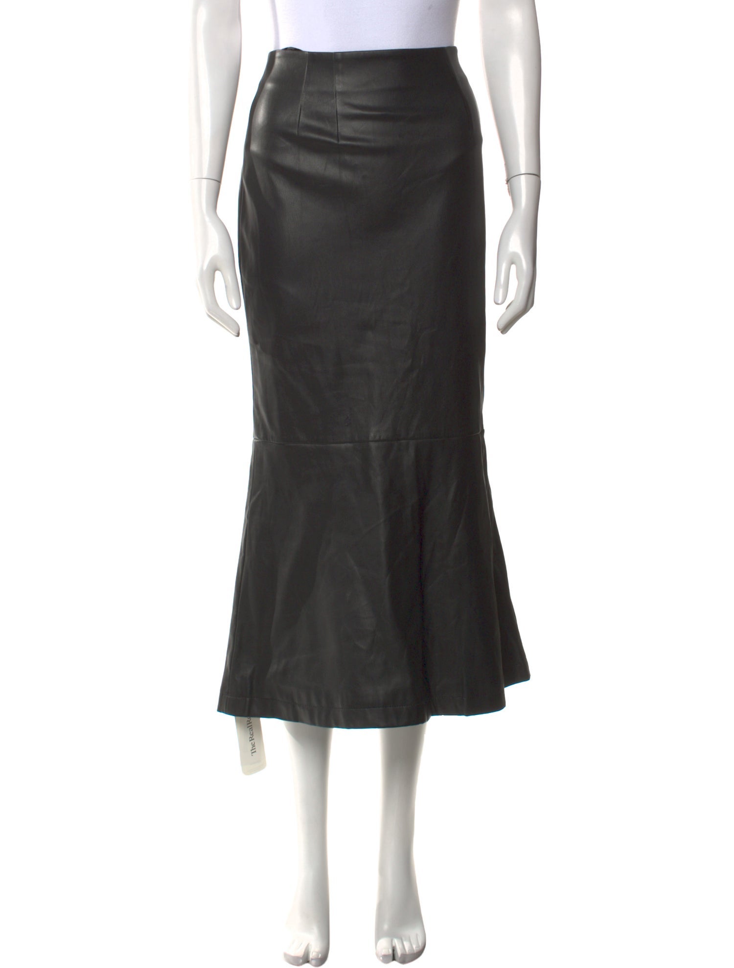 Staud Cutout Accent Midi Length Skirt