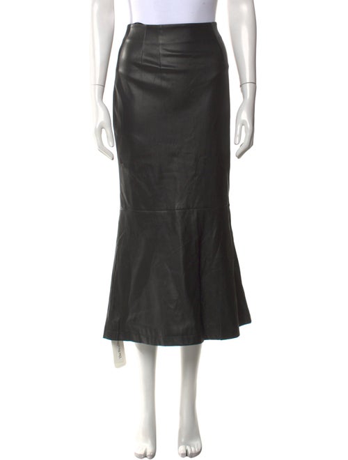 Staud Cutout Accent Midi Length Skirt