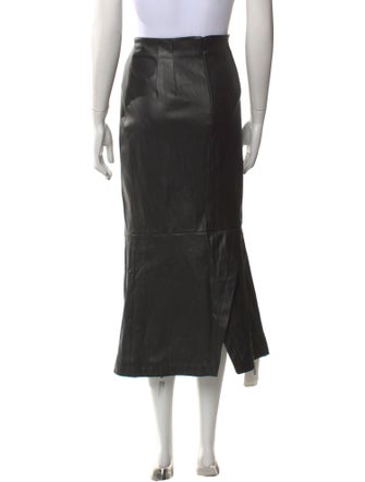 Staud Cutout Accent Midi Length Skirt