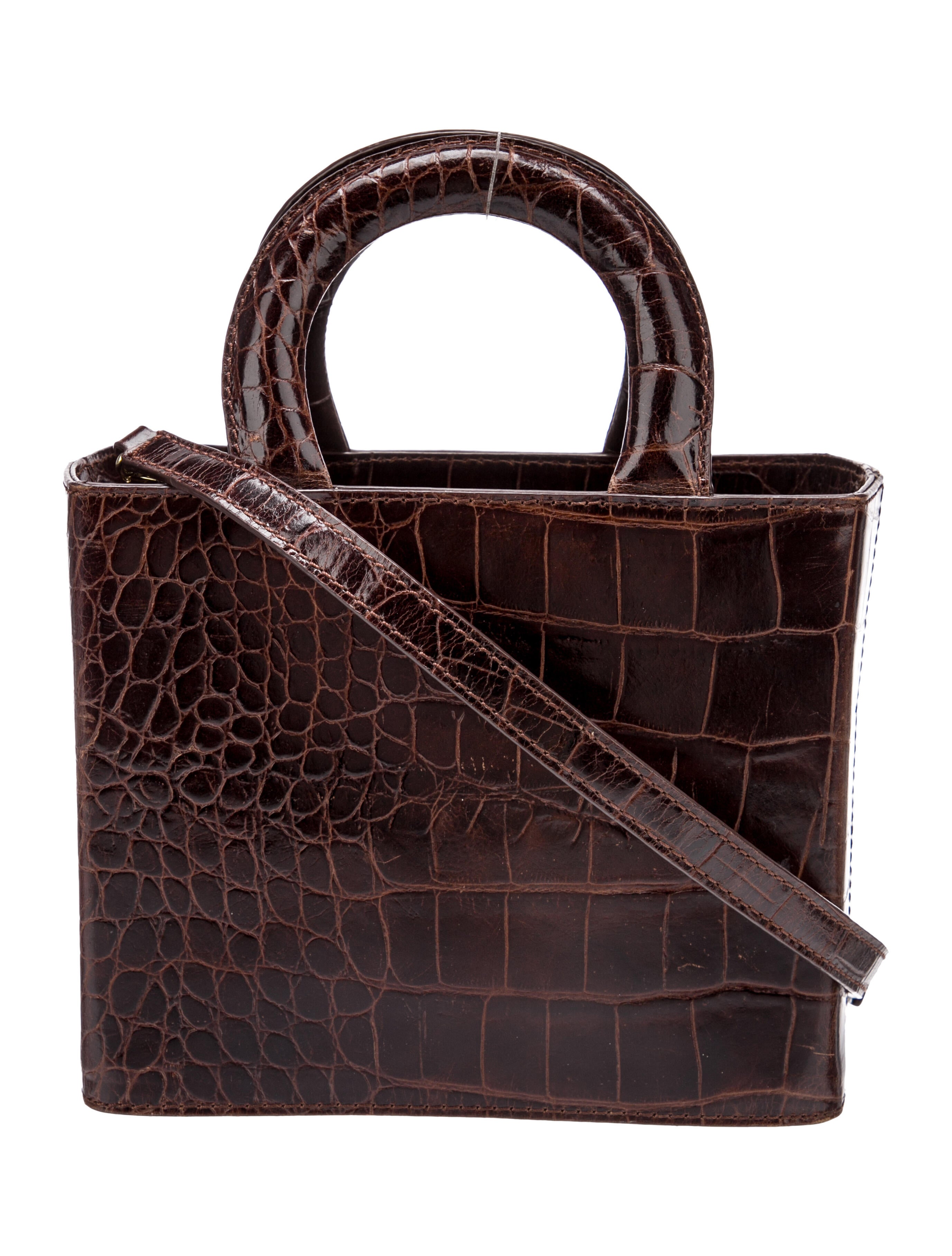 Staud Leather Top Handle Bag