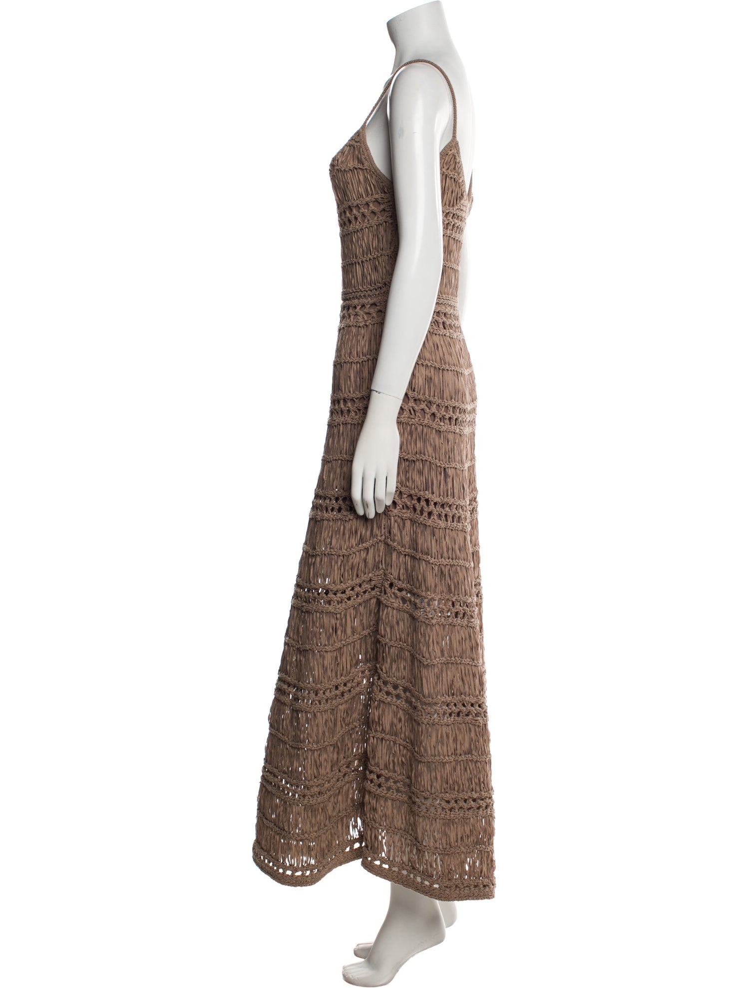 Staud Patterned Long Dress
