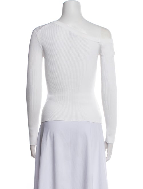 Staud One-Shoulder Long Sleeve Top