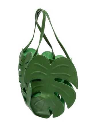 Staud Leather Top Handle Bag