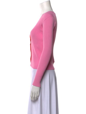 Staud Nylon V-Neck Crop Top