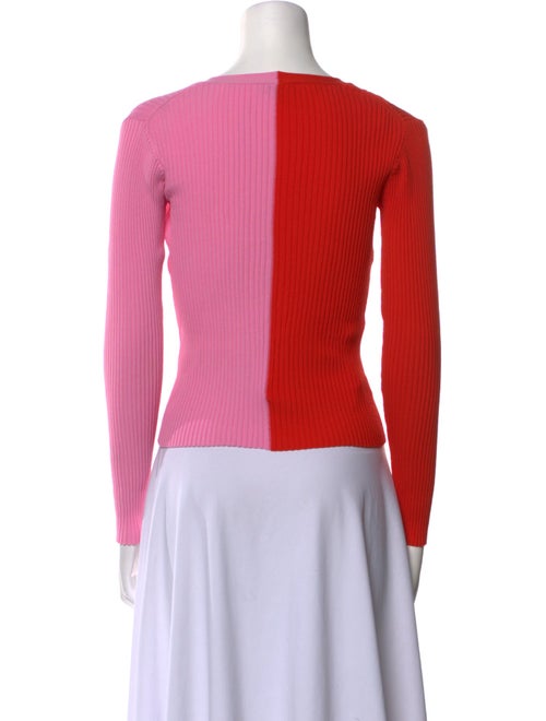 Staud Nylon V-Neck Crop Top