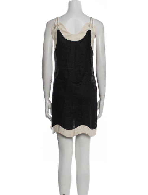 Staud Linen Mini Dress