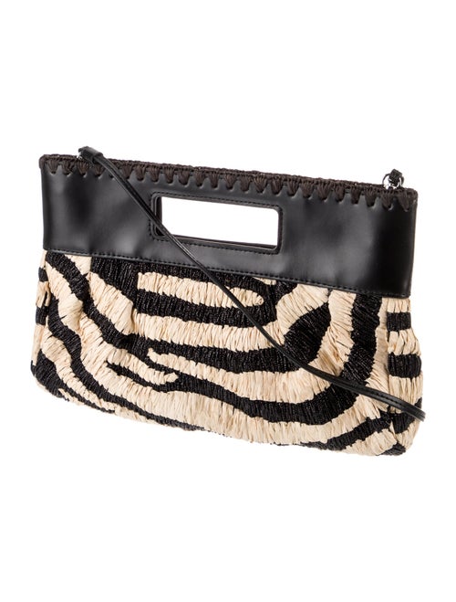 Staud Straw Top Handle Bag