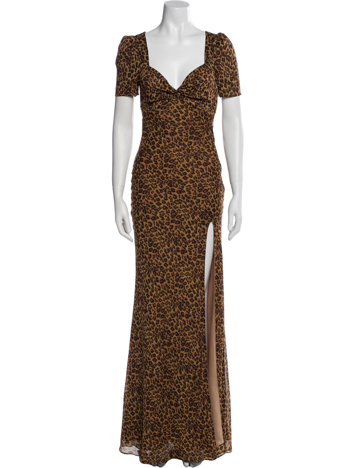 Staud Animal Print Long Dress w/ Tags
