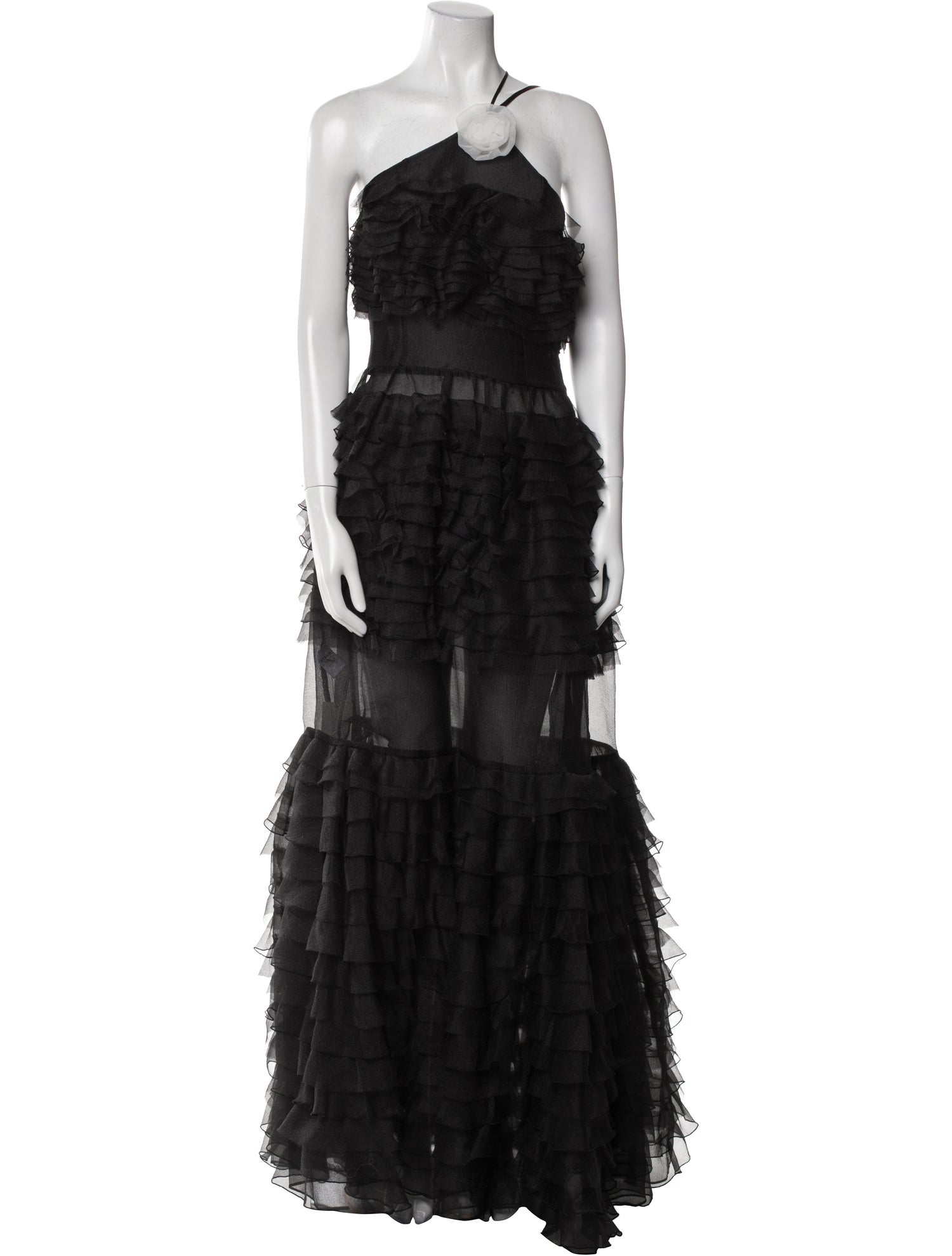 Staud One-Shoulder Long Dress w/ Tags