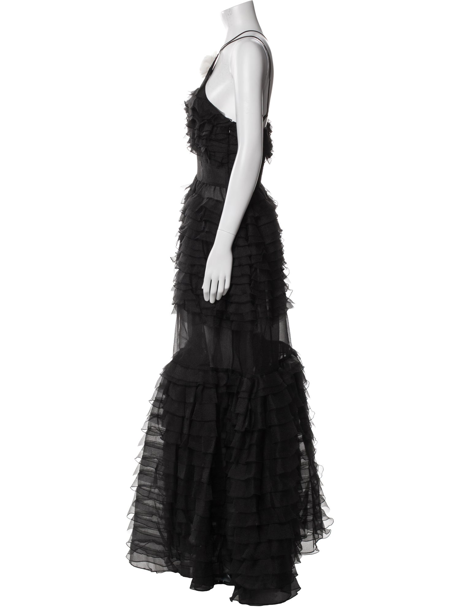 Staud One-Shoulder Long Dress w/ Tags