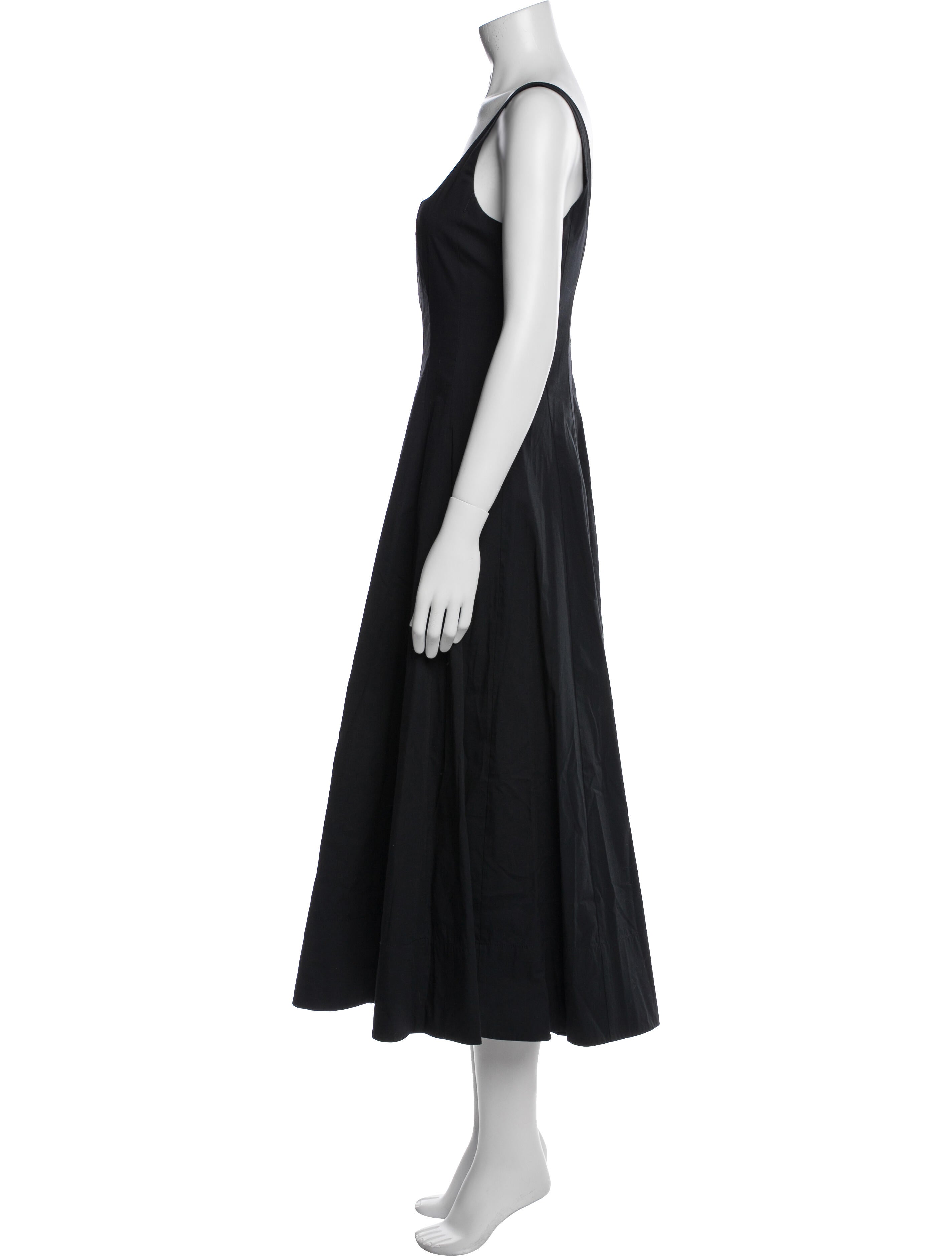 Staud Square Neckline Long Dress