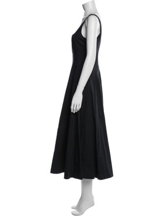Staud Square Neckline Long Dress