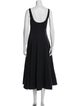 Staud Square Neckline Long Dress