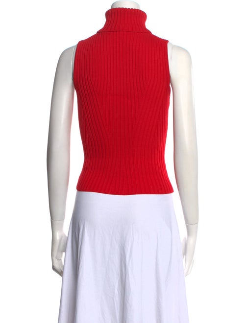 Staud Turtleneck Sleeveless Top