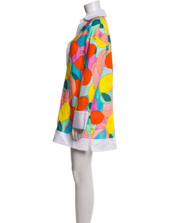 Staud Linen Mini Dress