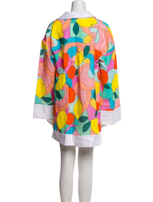 Staud Linen Mini Dress