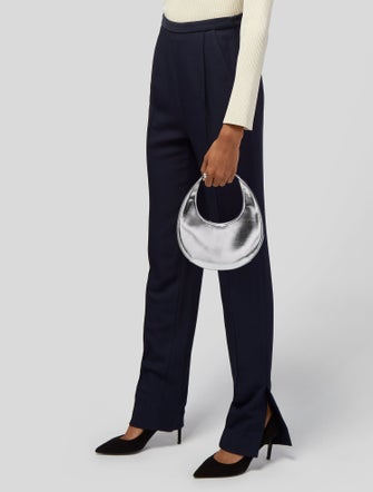 Staud Leather Top Handle Bag