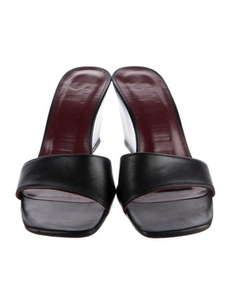 Staud Leather Slides