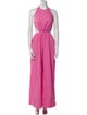 Staud Halterneck Long Dress