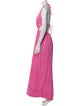 Staud Halterneck Long Dress