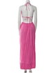 Staud Halterneck Long Dress