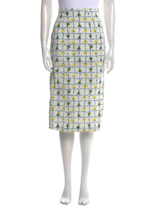 Staud Linen Knee-Length Skirt