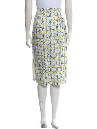 Staud Linen Knee-Length Skirt