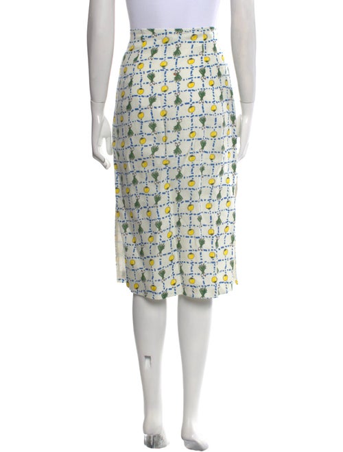 Staud Linen Knee-Length Skirt