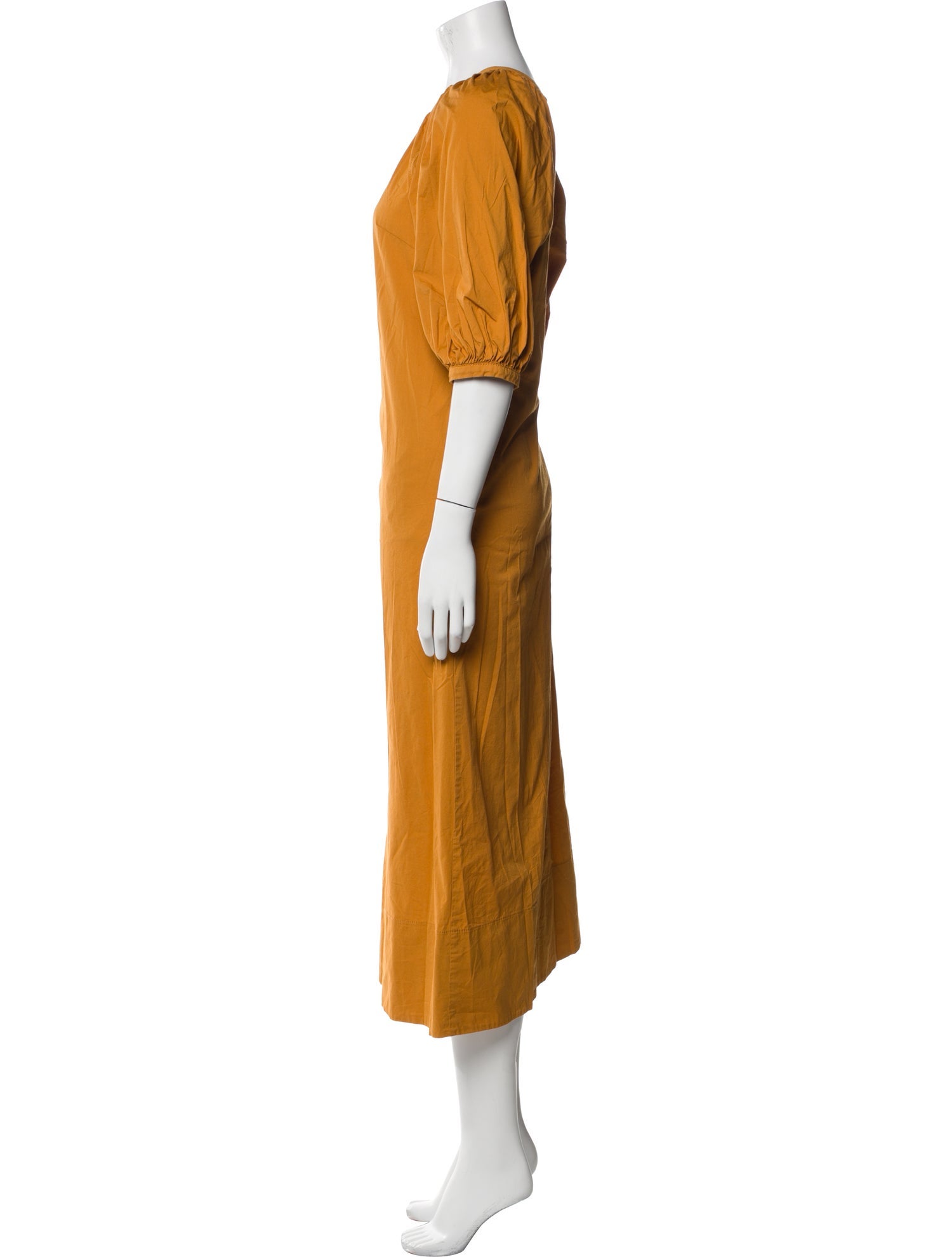 Staud Crew Neck Long Dress