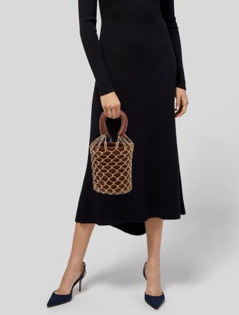 Staud Leather Bucket Bag