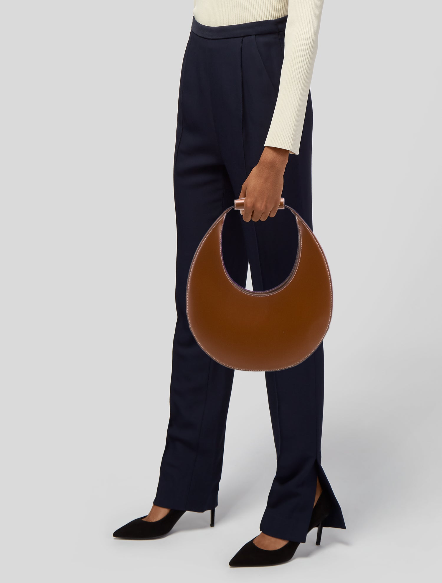 Staud Leather Shoulder Bag