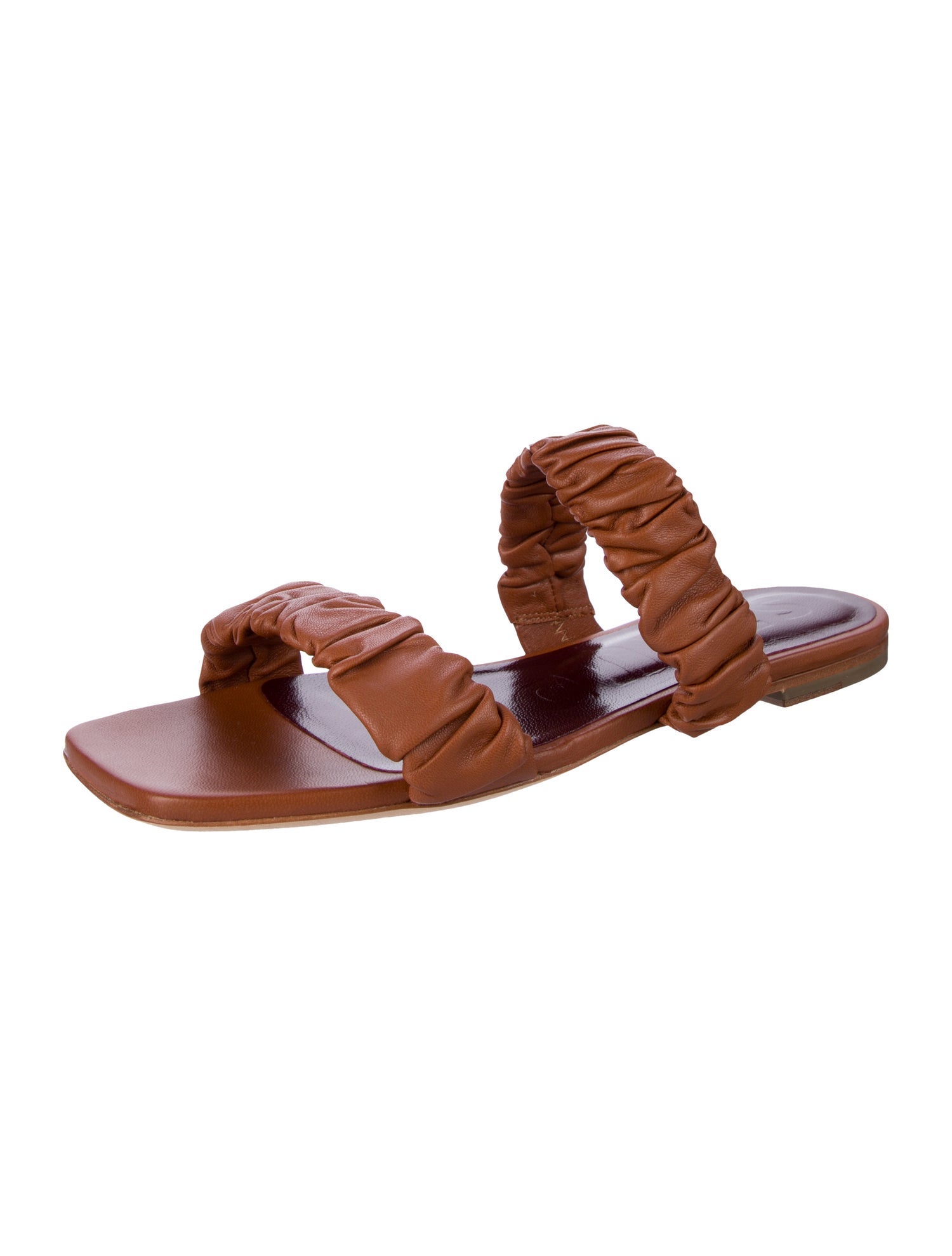 Staud Leather Slides