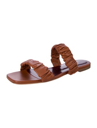 Staud Leather Slides